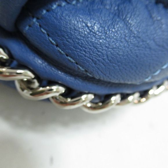 Chanel Chain Shoulder Bag Lambskin Blue - Picture 7 of 7